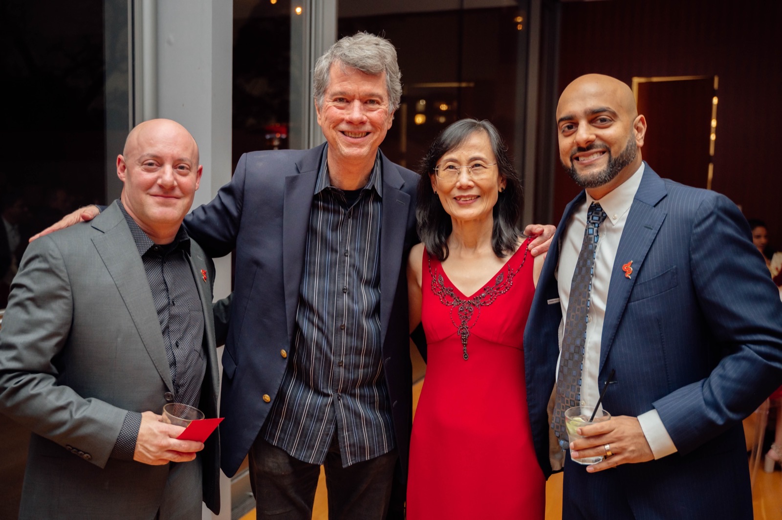 EO Houston members at the awards gala